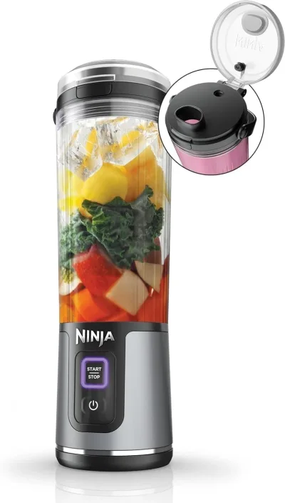 Ninja Blast 150 W Juicer Mixer Grinder (Blast Portable Cordless Blender 530ml